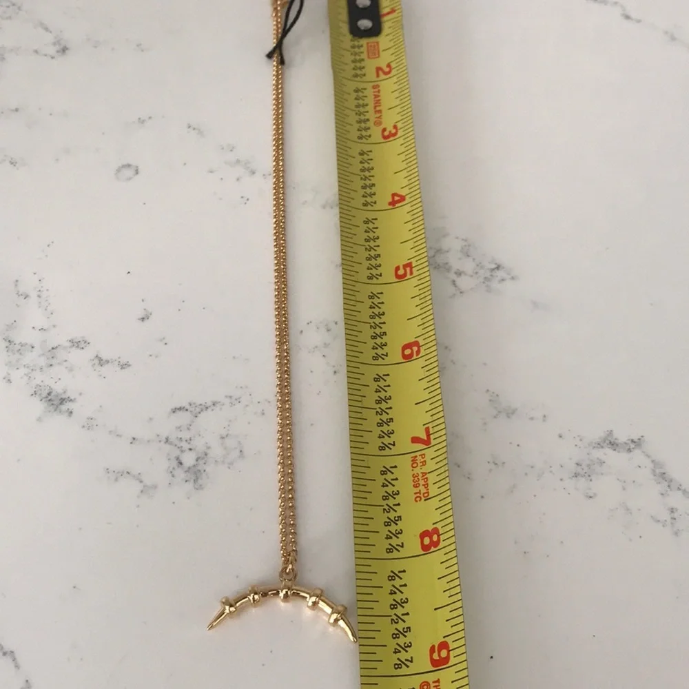 Belkin New (I) Gold fashion necklace